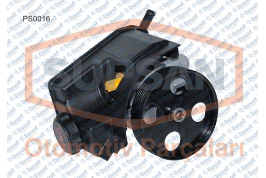 SUPSAN PS0016 Hidrolik Direksiyon Pompasi Partner Ii-Berlingo Ii Dw8b 03>08 Xsara Ii 1.4hdi Kasnak Cap:113mm